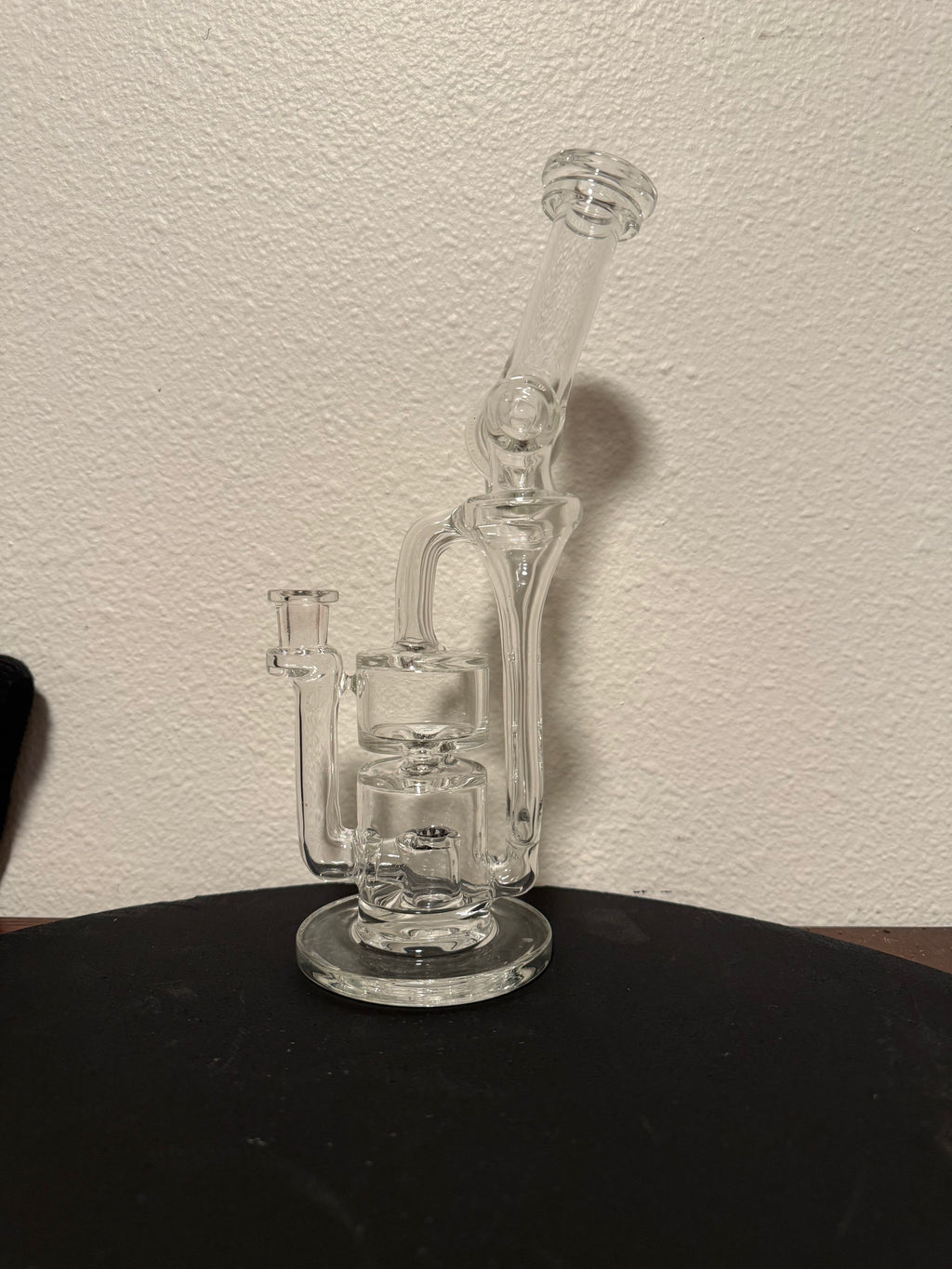 Clear with black perk stringers