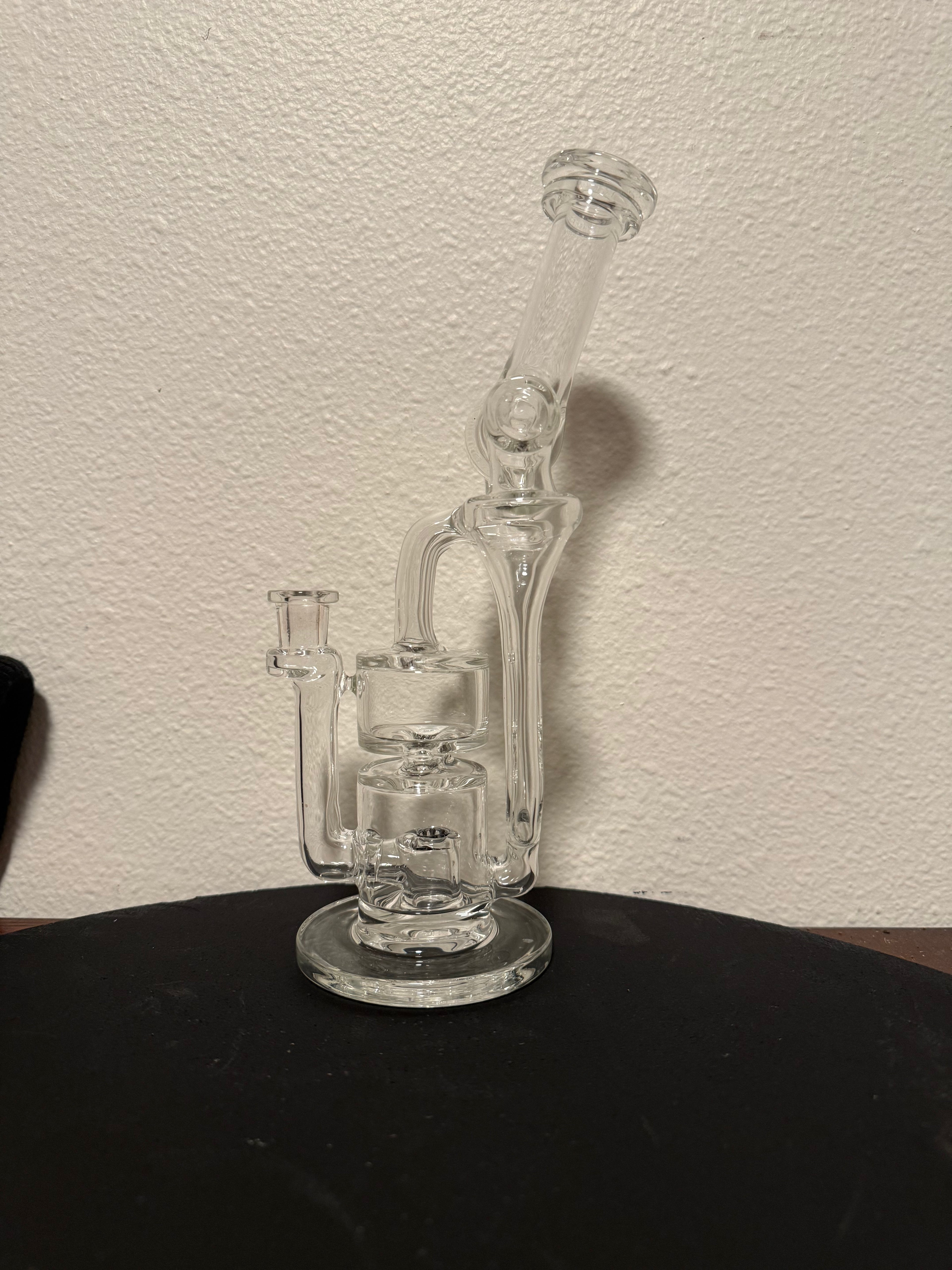 Clear with black perk stringers