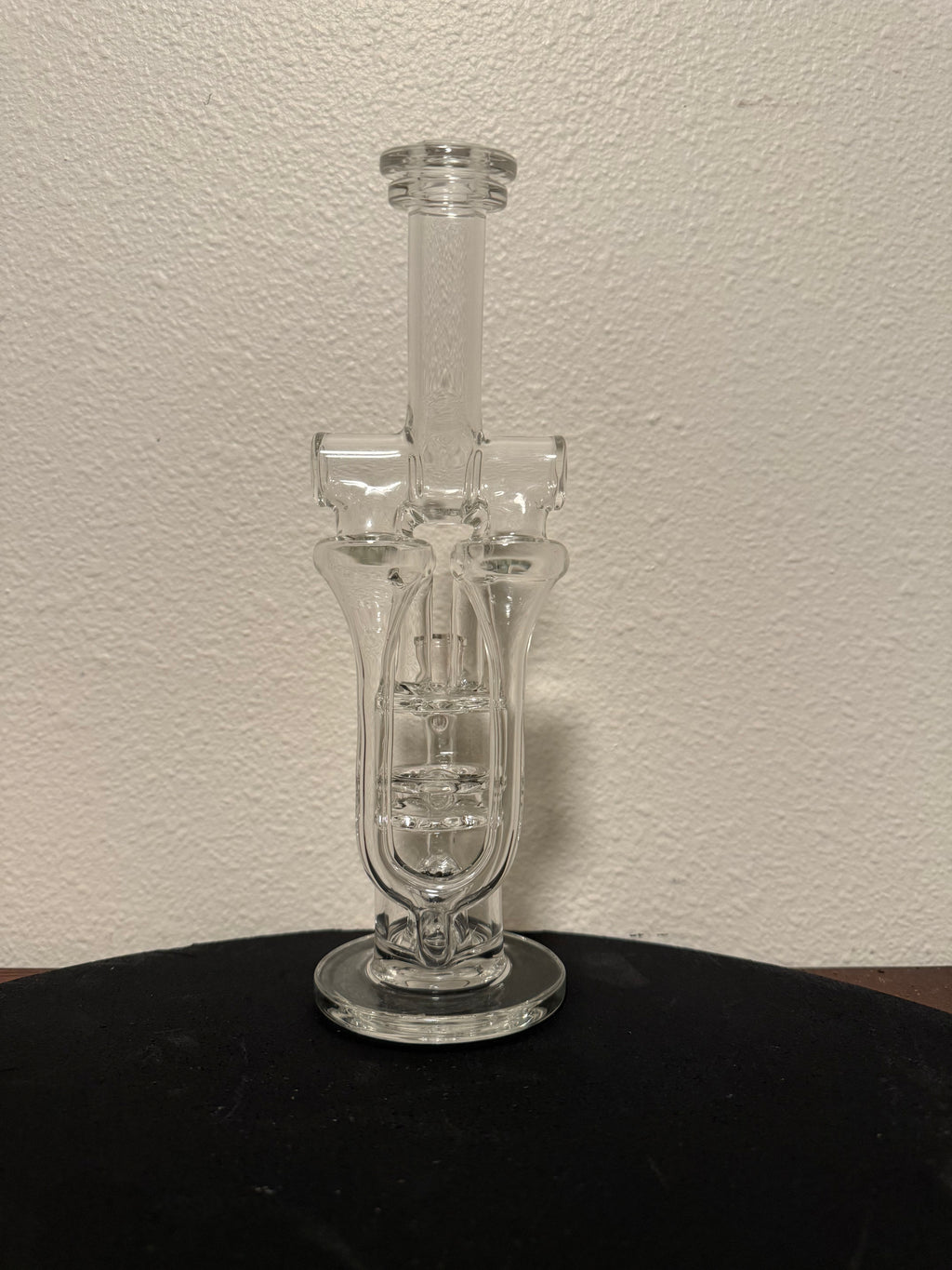 Clear with black perk stringers