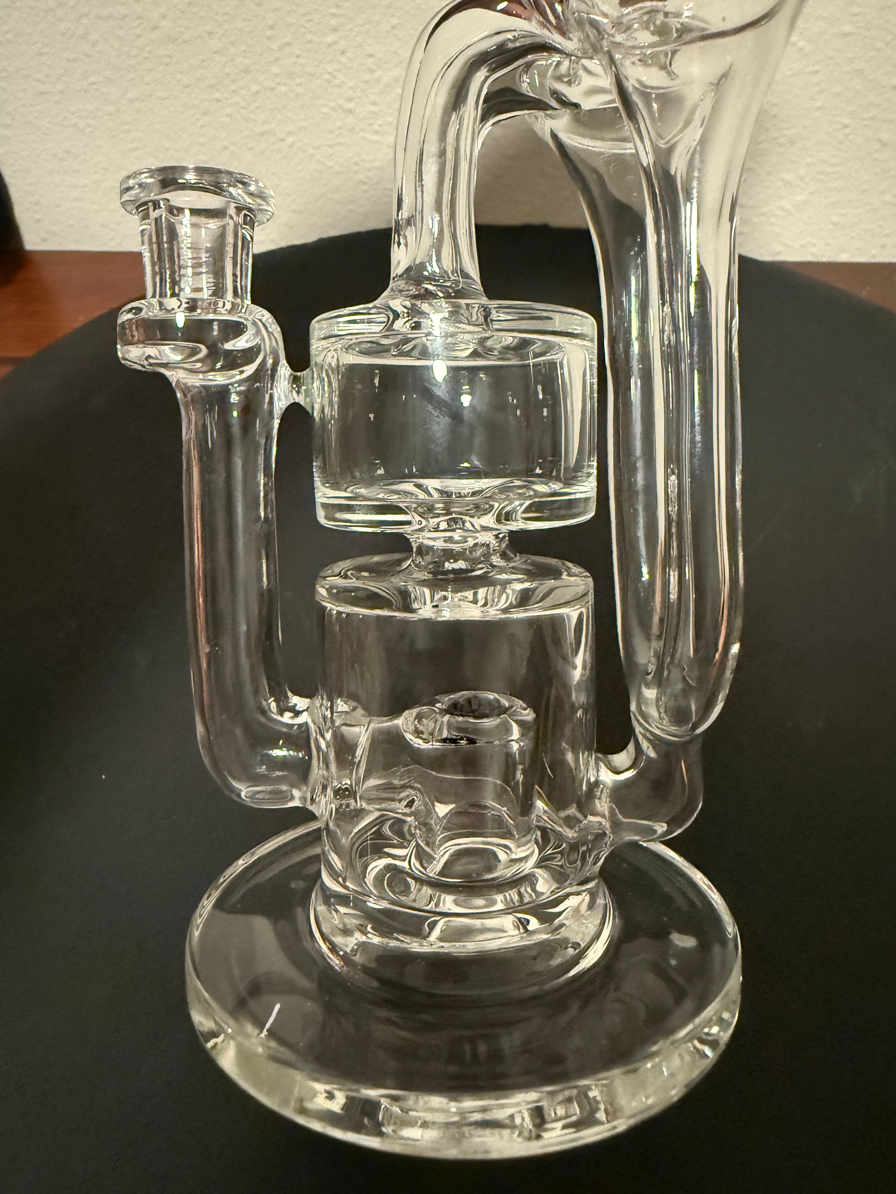 Clear with black perk stringers