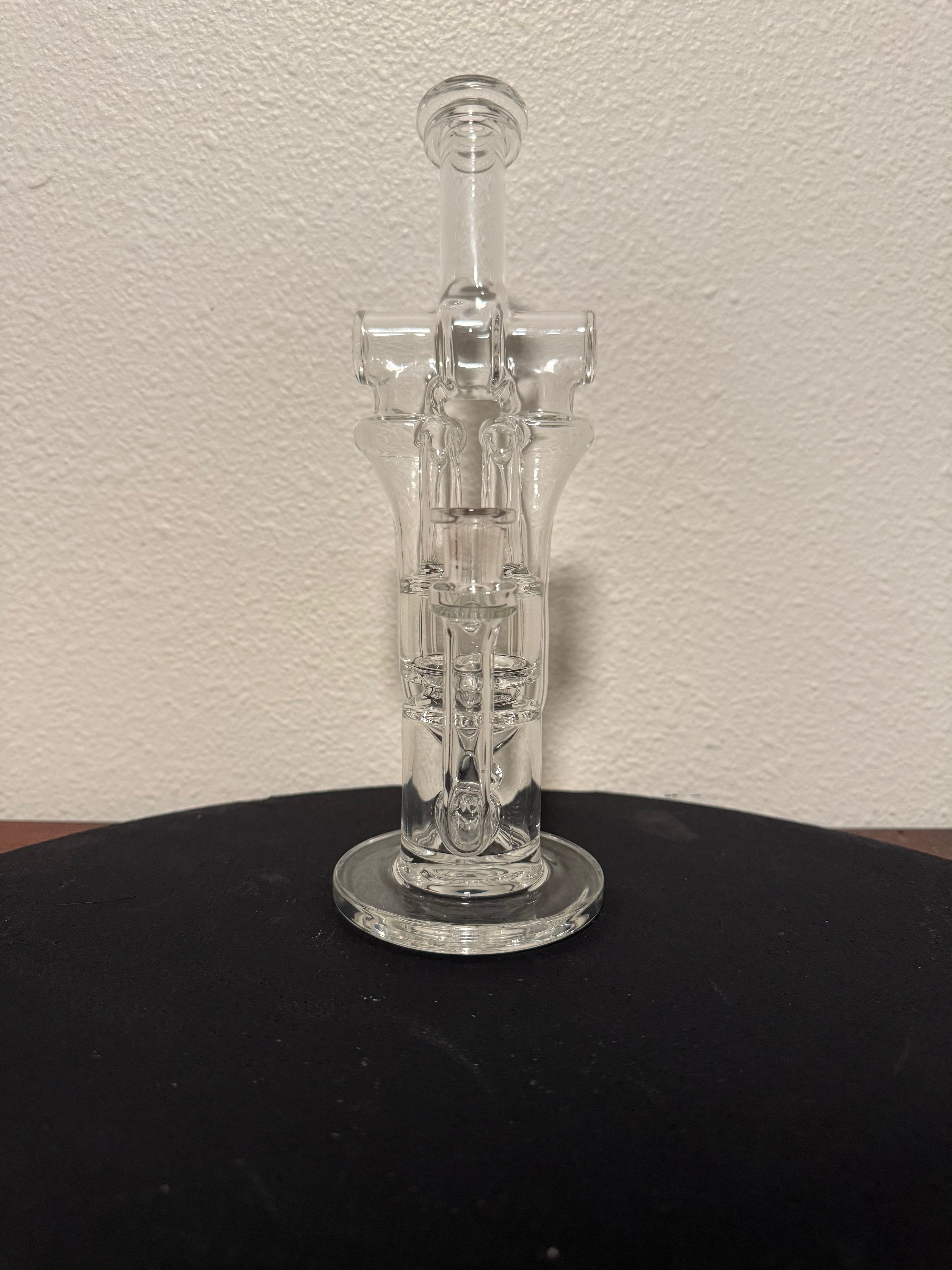 Clear with black perk stringers