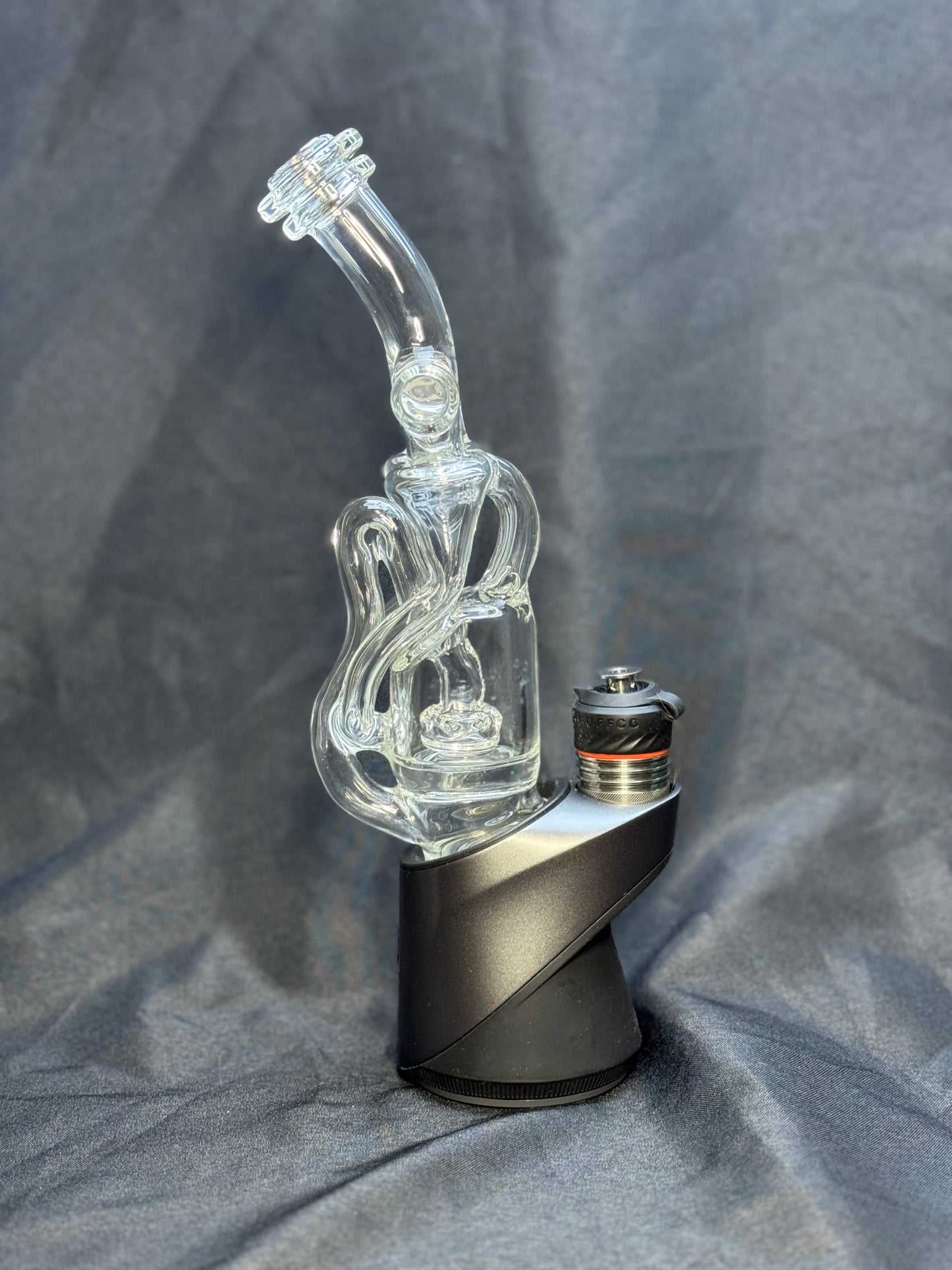 clear glass double top