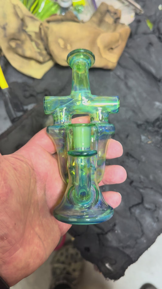 Single color double recycler