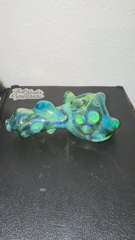 Large Green Spoon