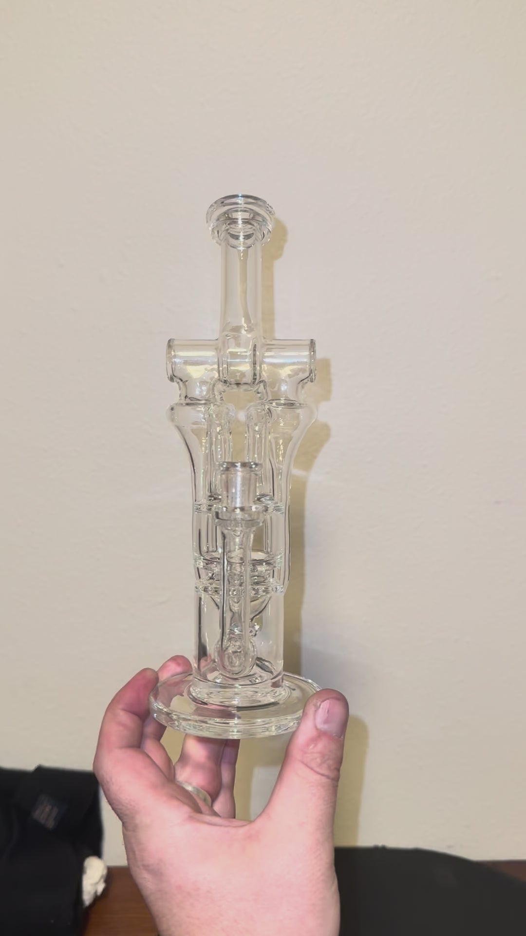 Clear with black perk stringers