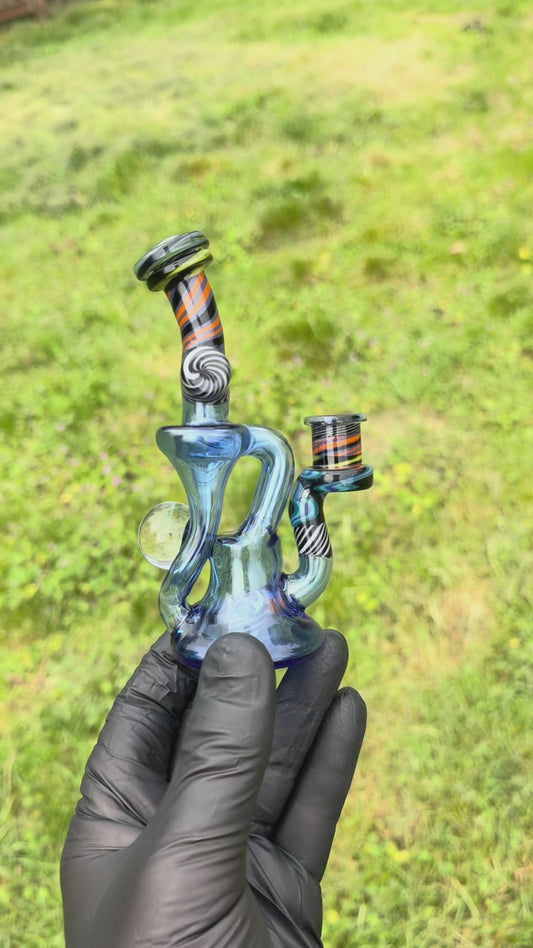 Mini patchwork double recycler.