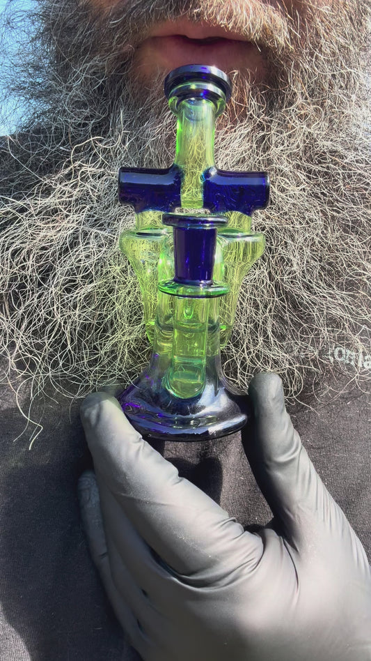 Mini double recycler