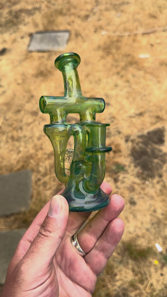 Single color double recycler