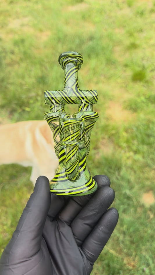 Fully worked Mini Double Recycler